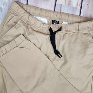 Southpole FLEX THE MOVEMENT PANTS‎ Mens Size L Brown Elastic Waist Ankle Jogger